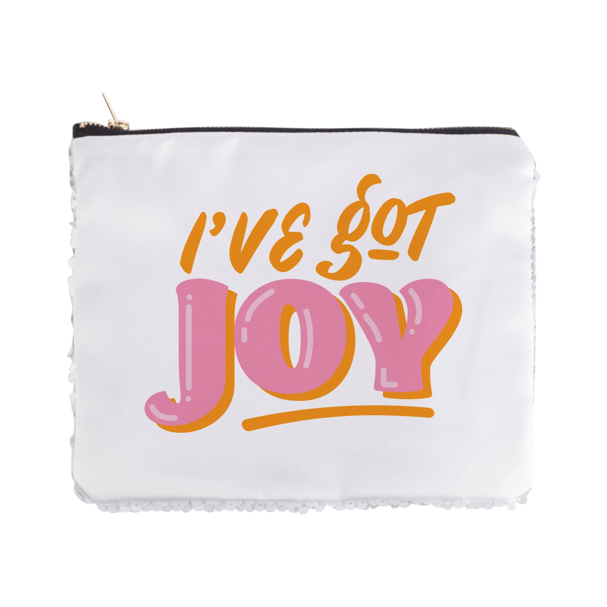 Craft Express 2ct. Sublimation Sequin Makeup Bags